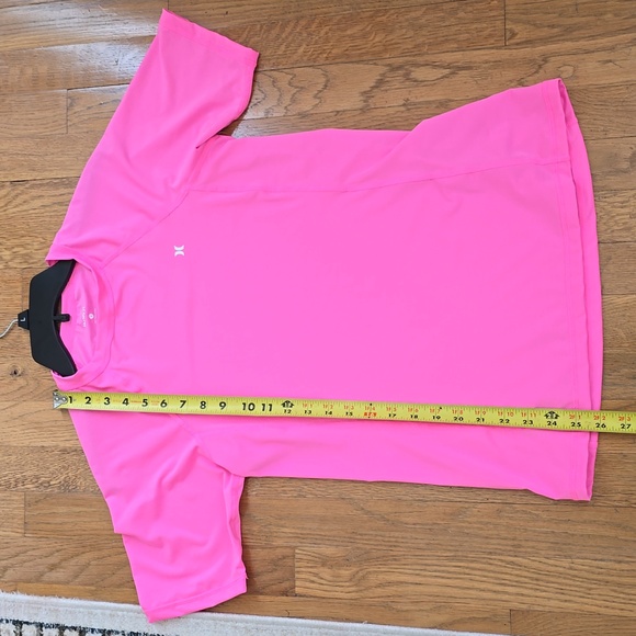 HURLEY BRAND GIRLS PINK SHORT SLEEVE TEE-SHIRT SIZE LARGE - Picture 11 of 13